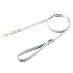 Doggyman Tailor Hundeleine S Leder Style Grau Doggy's (Zugschnur) graue
