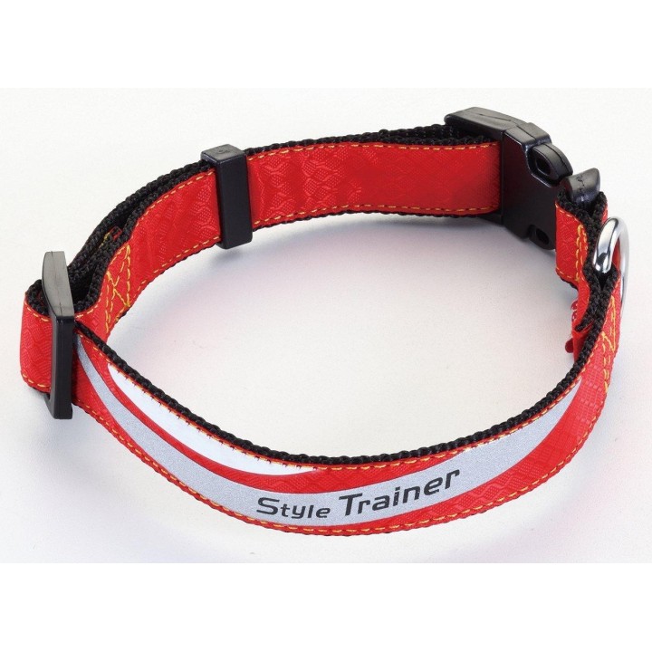 Petio Collar Style Trainer Splash Collar, Rot, für mittelgroße Hunde, Größe M rot