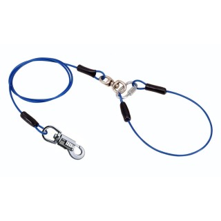 Petio Tough Gear Drahtkette Plus Blau für kleine Hunde 3,0 mm blau
