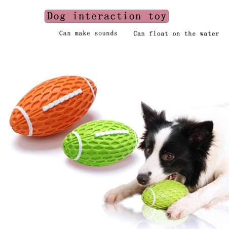 Spielzeug für kleine und große Hunde, Chihuahua, Golden Retriever, Hundebälle aus Naturlatex, Anti-Biss-Interaktives Kauspiel