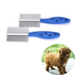Pflegekamm, Bürste, Kamm, Rechen, Haarausfall, Töten, Flöhe für Haustier, Katze, Hund, Haustier-Werkzeuge N/A