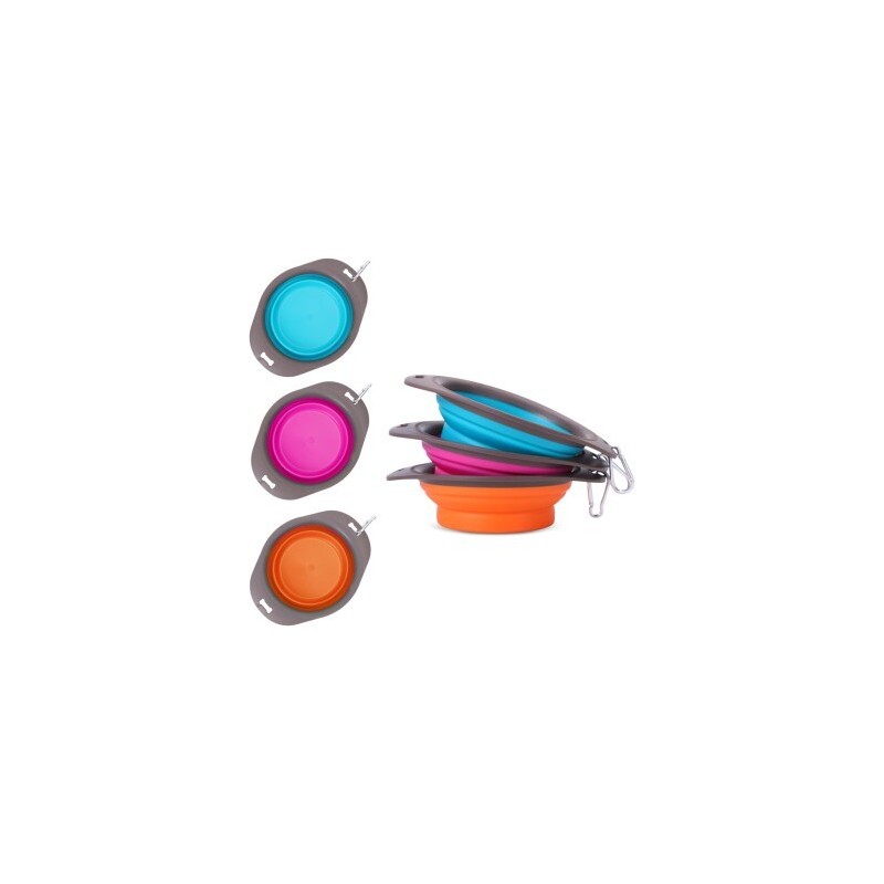 nobleza - 3er Set - Faltbarer Futternapf L