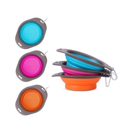 nobleza - 3er Set - Faltbarer Futternapf L