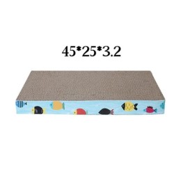 Kreatives Kratzbrett für Haustiere, Wellpappe, Klettergerüst, Kratzmatte, Katzenkarton, Katzenspielzeug für den Innenbereich,