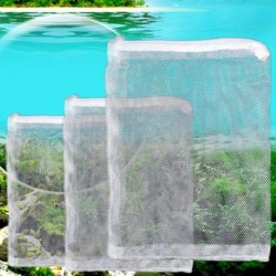 1 x Aquarium-Filter-Reißverschluss-Netzbeutel, Fisch-Tank-Reißverschluss-Filterbeutel 14*21 CM
