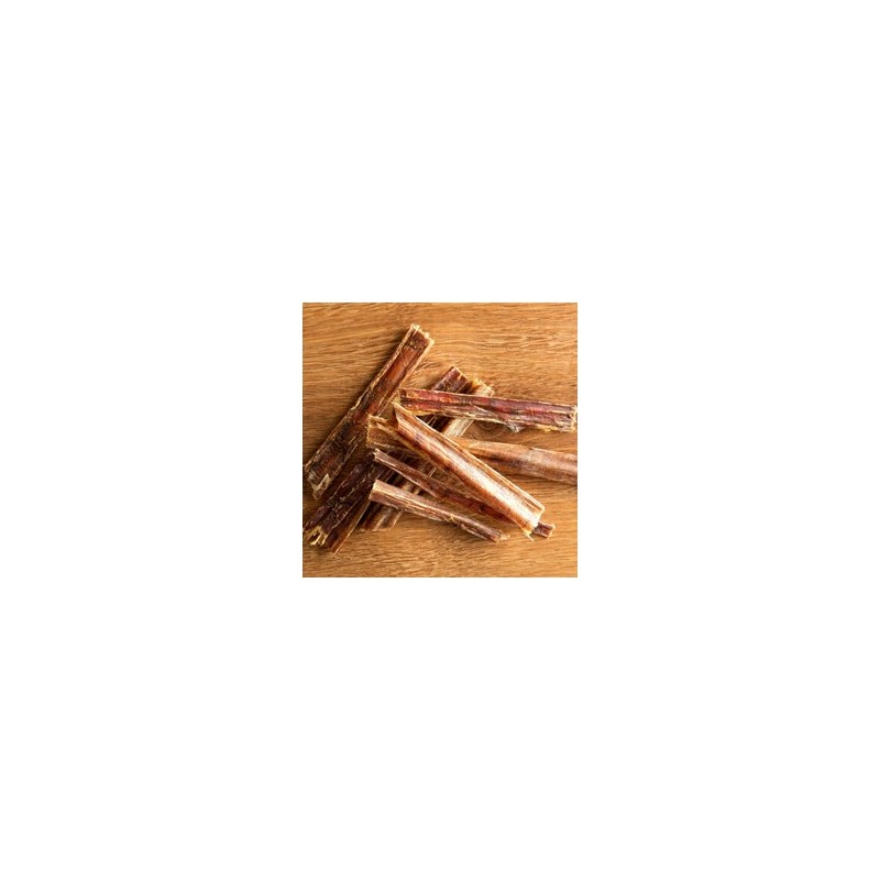 alsa-nature Straußen-Kausticks Kauartikel, 250 g, Maße: ca. 14 x 1,5 cm, Hundefutter