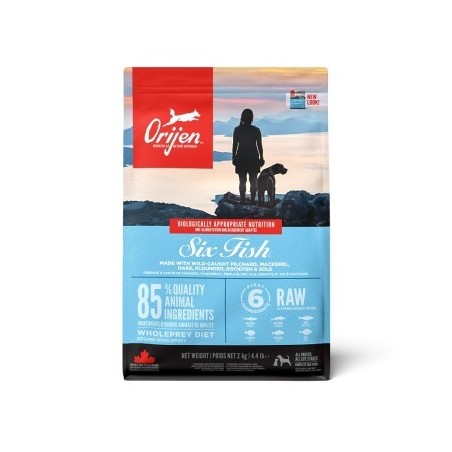 Orijen Six Fish 2x2 kg