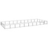 VidaXL Hundezwinger Stahl schwarz 10 m, 4 m, 70 cm