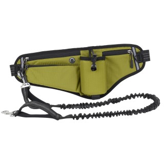 Freihändige Hundeleine, Hüfttasche, wasserabweisend, nachtreflektierend, große Kapazität für Hunde im Freien blau