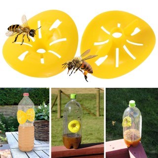 10 Stück Wespenfalle, Blütenform, fliegende Insekten, Trichterfalle, Bienen-/Hornettfänger, Garten, Outdoor, hängendes Schädl