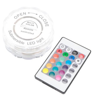 Tauchfähiges 10 LED-Multicolor-wasserdichtes Licht RGB für Vase-Hochzeitsparty-Fischtank-Dekoration