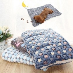 Weiches Fleece-Katzenkissen, Welpen-Sofakissen, Hundebett, Haustierkissen, Decke, Heimtierbedarf