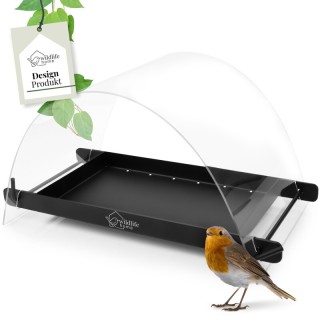 WILDLIFE HOME Design Bodenfutterstation - Vogelfutterspender