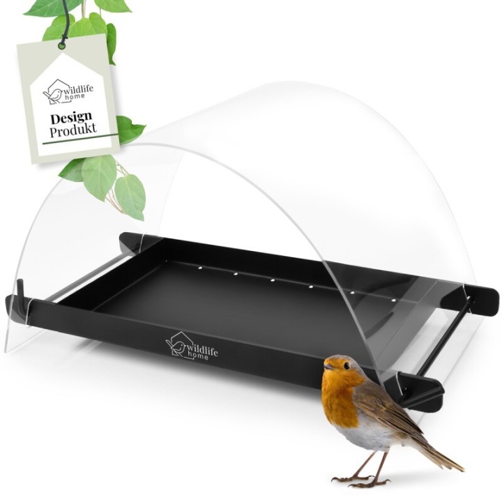 WILDLIFE HOME Design Bodenfutterstation - Vogelfutterspender