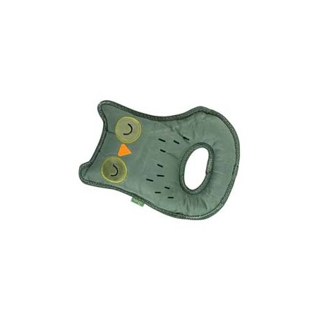 HUNTER Hunde-Spielzeug Tough Tundra Eule grün, Länge: ca. 26 cm