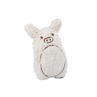 Cloud7® Hunde-Plüschspielzeug Schweinchen Harry canvas sand, Maße: ca. 22 x 13 x 6 cm