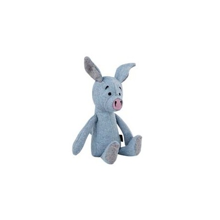 HUNTER Hunde-Spielzeug Marle Schwein grau, Länge: ca. 30 cm