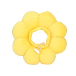 Kegelförmiges Katzenhalsband in Sonnenblumenform, verstellbar, chirurgische Erholung, elisabethanische Halsbänder für Katzen