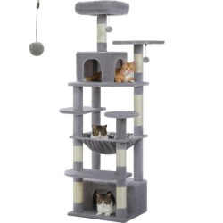 Pawz Road Kratzbaum Groß 164cm grau