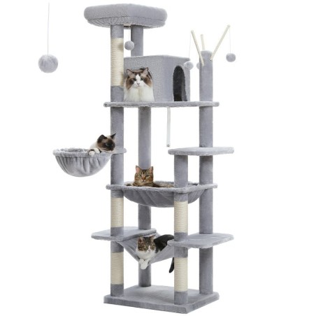 Pawz Road Kratzbaum 175cm große Katzenbaum Sisalstamm