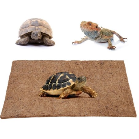 Reptilien-Kokosfaser-Teppich, Bodenmatte, Eidechsen, Terrarium, Käfig, Landschaftsbau, Bodenunterlage
