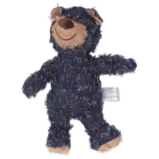 Quietschendes Hundespielzeug, gefülltes Plüsch-Hundespielzeug, unzerstörbarer robuster Bär für Haustiere