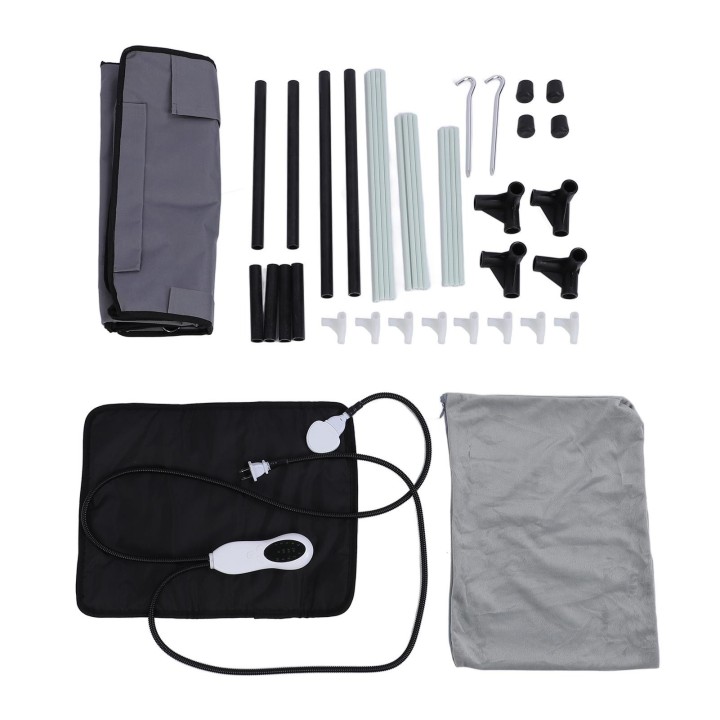 Beheiztes Katzenhaus für draußen, faltbarer Katzenunterstand mit Heizkissen, winddicht, regendicht, kratzfest