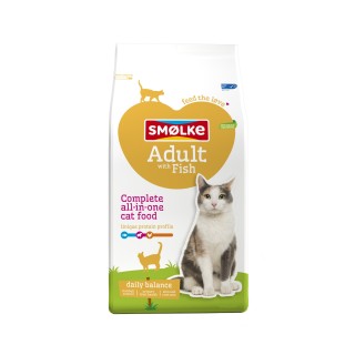 Smølke Adult Katzenfutter - Fisch & Reis - 2 kg