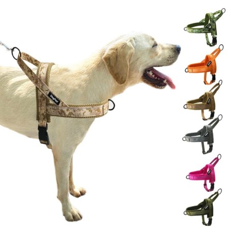 Hundegeschirr ohne Ziehen, Netzfutter, verstellbare Trainingsweste für das Spazierengehen mit Haustieren, für kleine, mittelg