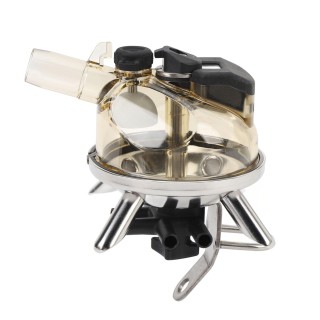 Kuhmilchsammler, 300 ml, Edelstahlbasis, transparente Abdeckung, Kuhmelkzeug für den Bauernhof