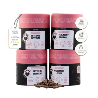 ALPHAZOO Probierset Leckerli Katze I Bundle