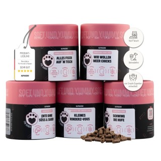 ALPHAZOO Probierset Leckerli Hund I Bundle