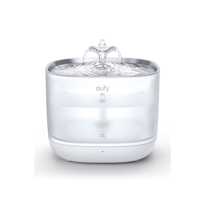 Anker Eufy Pet Water Fountain P940 Wasserspender für Hunde mit Motor und sicherem Edelstahl (Automatische Katzen) [Separater