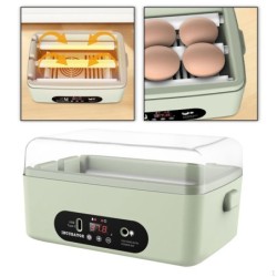 Fortschrittlicher Brutkasten für verschiedene Vogelarten 4 Egg Manual Turning