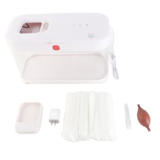 Smart Aquarium Tank Weiß Eco Fisch Tank Kleine Desktop USB Aquarium Enthält LED Beleuchtung und