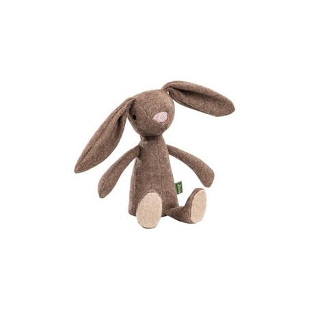 HUNTER Hunde-Plüschspielzeug Marle Hase braun, Länge: ca. 35 cm