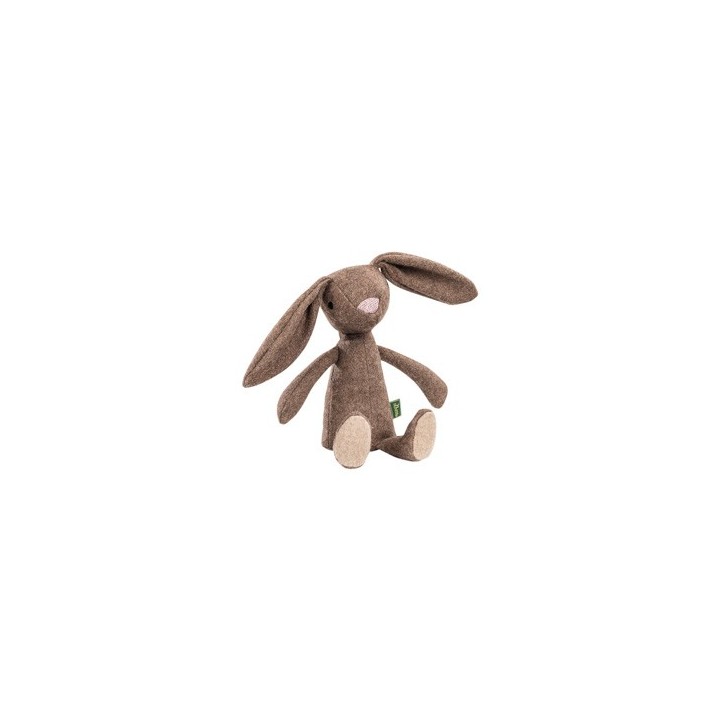 HUNTER Hunde-Plüschspielzeug Marle Hase braun, Länge: ca. 35 cm