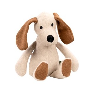 HUNTER Hunde-Plüschspielzeug Marle Hund braun, Länge: ca. 35 cm