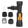 Aquarium Aquarium Wasserwechsler Ersatz Wasserhahn Düsen Pumpe mit 2 Wasserhahn Adapter