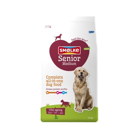 Smølke Hund Senior Medium - 12 kg