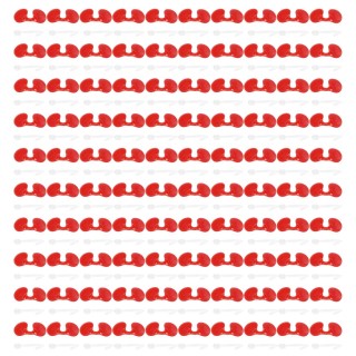1000Set 6cm Huhn Scheuklappen mit Löchern Kunststoff Anti Picken Huhn Auge Brille Schutzbrille Zubehör