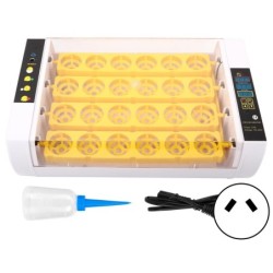 60W Inkubator Intelligente Vollautomatische Eier Hatcher 24 Eier Schlüpfen Maschine für Huhn