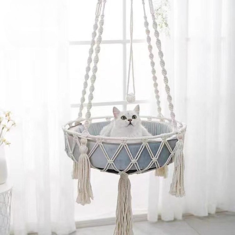 Katzen-Hängebett, Fensterbank-Nester, abnehmbare Katzen-Hängebett-Schaukel Inner diameter 40cm