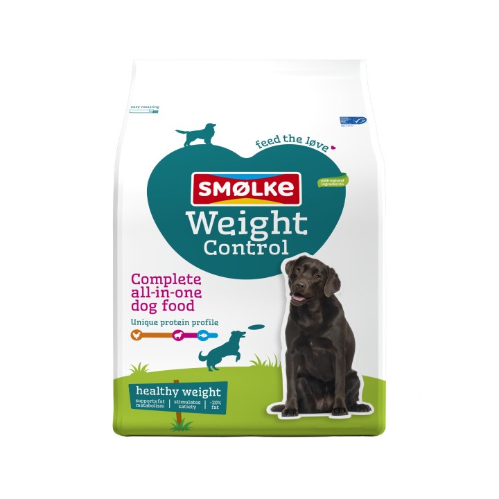 Smølke Adult Weight Control Hundefutter - 3 kg