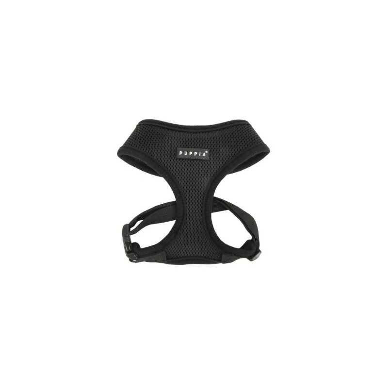 Puppia Soft Brustgeschirr schwarz XS