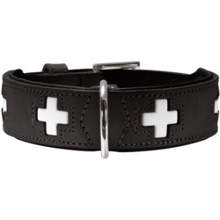Hunter Halsband Swiss schwarz 50 cm