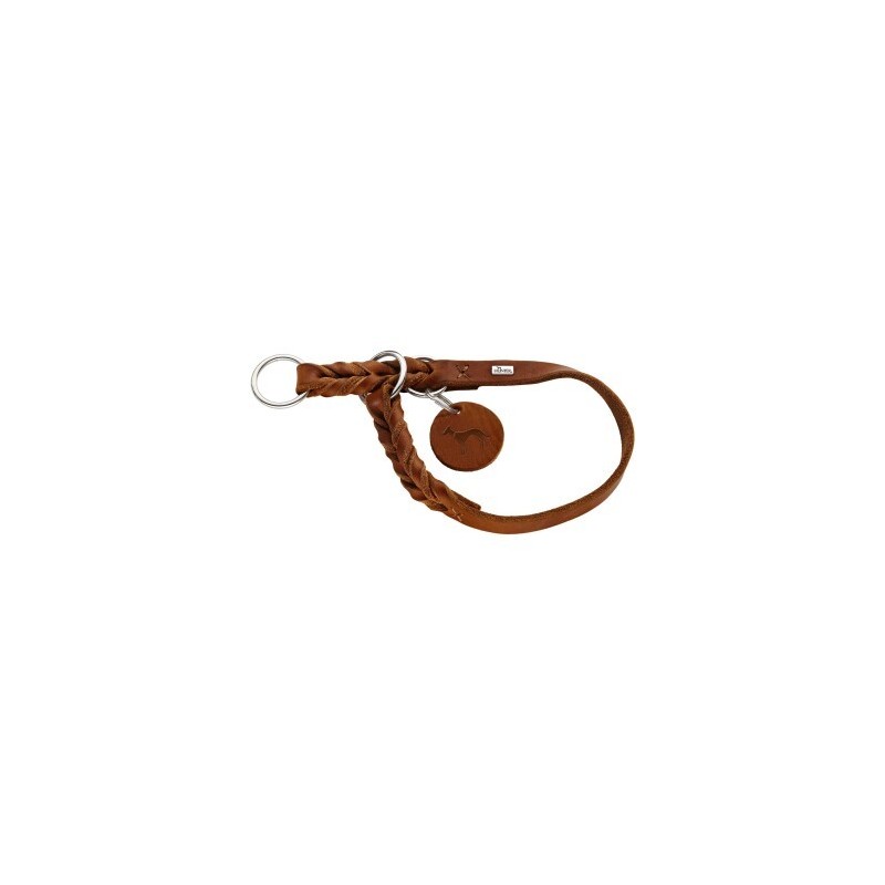 Hunter Dressurhalsung Solid Education cognac 45 cm