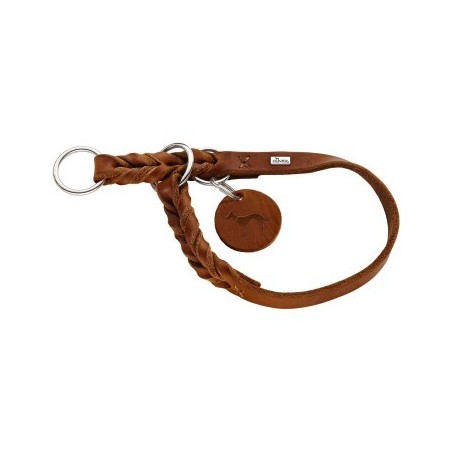 Hunter Dressurhalsung Solid Education cognac 45 cm