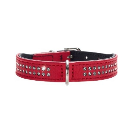 Hunter Halsband Diamond Petit rot 24 cm