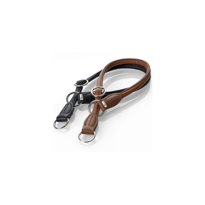 Hunter Dressurhalsung Round & Soft schwarz M-L